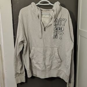 Mens XL Aeropostale Quarter Zip Hoodie